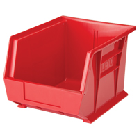 Stack & Hang Bin, 8-1/4" W x 7" H x 10-3/4" D, Red Quali-T-Solutions