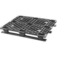 Palette empilable en plastique, Acc&egrave;s de Quatre c&ocirc;t&eacute;s, 48" lo x 40" la x 5-3/5" h Quali-T-Solutions