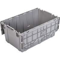 Bac emboîtable FP243C FliPak, 26,9" x 16,9" x 12,1", Gris Quali-T-Solutions