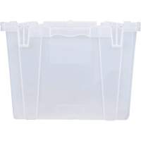 Bac emboîtable FP243C FliPak, 26,9" x 16,9" x 12,1", Transparent Quali-T-Solutions