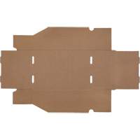 Deep Corrugated Parts Bins, 7-5/8" W x 11-5/16" D x 4-1/2" H, Beige Quali-T-Solutions