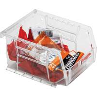 Bacs tr&egrave;s transparents Ultra, 4-1/8" la, 3" h x 5-3/8" p, Transparent Quali-T-Solutions