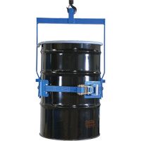 Ensemble de l&egrave;ve-baril manuel inclinable, Baril de 55 gal. US (45 gal. imp.), Capacit&eacute; 800 lb/363 kg Quali-T-Solutions