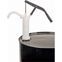 Pompe &agrave; baril de type levier, PTFE, 14 oz/course, Pour barils de 5-55 gal. Quali-T-Solutions