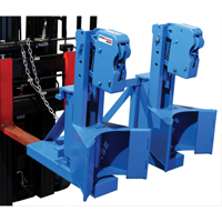 Manipulateur de barils MORSPEED 1500 pour chariot &eacute;l&eacute;vateur, Pour 55 gal. US (45 gal. imp.) Quali-T-Solutions