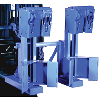 Manipulateur de barils MORSPEED 1500 pour chariot &eacute;l&eacute;vateur, Pour 30 - 85 gal. US (25 - 70 gal. imp.) Quali-T-Solutions