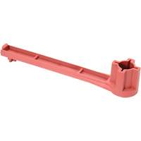 Cl&eacute; pour bouchon-&eacute;crou sp&eacute;cialis&eacute;e &agrave; un seul c&ocirc;t&eacute;, Ouverture de 1-1/4", Poign&eacute;e 8", Nylon anti&eacute;tincelles Quali-T-Solutions