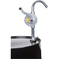 Pompe rotative pour baril, Aluminium, Pour capacit&eacute; 5-55 gal., 9,5 oz/course Quali-T-Solutions