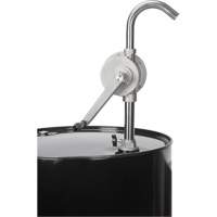 Pompe rotative pour baril, Acier inoxydable, Pour capacit&eacute; 55 gal., 12 oz/course Quali-T-Solutions