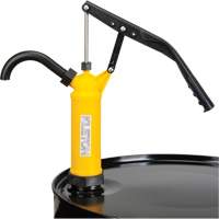 Pompe &agrave; baril de type levier, Polypropyl&egrave;ne, 14 oz/course, Pour barils de 5-55 gal. Quali-T-Solutions