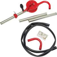 Pompe rotative pour baril, Fonte/Acier, Pour capacit&eacute; 30-55 gal., 8 oz/course Quali-T-Solutions