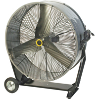 Ventilateurs tambours 4-in-1 &agrave; entraînement direct, Industriel, 3 vitesses, Diam&egrave;tre de 30" Quali-T-Solutions
