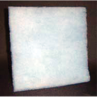Synthetic Media Filters, Pad, MERV 5, 20" W x 2" D x 18" H Quali-T-Solutions