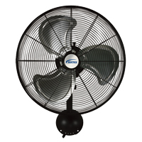 High-Velocity Oscillating Wall Fan, Industrial, 3 Speed, 20" Diameter Quali-T-Solutions