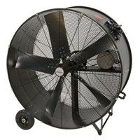 Ventilateur tambour robuste et fixe &agrave; courroie, Industriel, 2 vitesses, Diam&egrave;tre de 42" Quali-T-Solutions