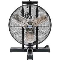 Foldable Pedestal Fan, Industrial, 3 Speed, 24" Diameter Quali-T-Solutions