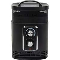 360 Degree Surround Portable Heater, Ceramic, Electric, 5200 BTU/H Quali-T-Solutions