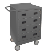 Armoire d'&eacute;tabli mobile, Acier Surface Quali-T-Solutions
