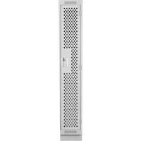 Clean Line Lockers, 12" x 15" x 76", Steel, Grey, Rivet (Assembled), Perforated Quali-T-Solutions