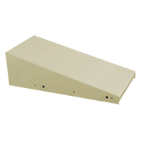 Clean Line Economy Lockers Slope Top, 1 Bank, 18" D x 12" W x 6" H, Beige, Steel Quali-T-Solutions