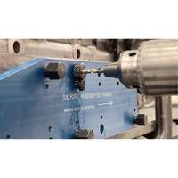 Gabarit de perçage pour installation sur collecteur pour Ford 3,5 L Ecoboost Quali-T-Solutions