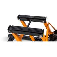 Cric pour VTT et motos, 0,75 tonnes Capacit&eacute;, 4-2/3" Abaiss&eacute;e, 14-1/2" &eacute;lev&eacute;e, Hydraulique &agrave; main Quali-T-Solutions