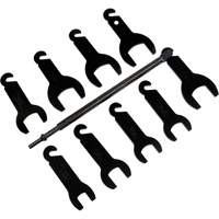 Jeu de 10 cl&eacute;s pneumatiques pour embrayage de ventilateur Quali-T-Solutions