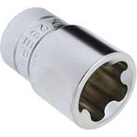 Jeu de douilles TORX EPR &agrave; 5 pans, 16 Morceaux, Prise de 1/4"/3/8"/1/2" Quali-T-Solutions