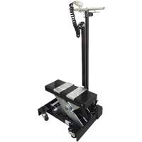 Low Profile Floor Service Jack, 12 Ton(s) Capacity, 7-1/2" Lowered, 15" Raised, Air Hydraulic Quali-T-Solutions