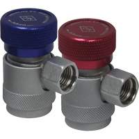 Low Side Manual R134a Quick Coupler with safety lock Quali-T-Solutions