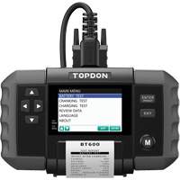 Testeur de batterie 12?V et de syst&egrave;mes 12?V/24?V BT600 avec imprimante int&eacute;gr&eacute;e Quali-T-Solutions