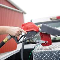 Pistolet de distribution automatique rouge pour essence Quali-T-Solutions