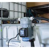 115V AC DEF Transfer Pump & IBC Tote Bracket with Nozzle Quali-T-Solutions