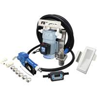 115V AC DEF Transfer Pump & IBC Tote Bracket with Nozzle & Meter Quali-T-Solutions