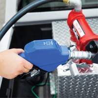 Blue Cold Weather Automatic Diesel Spout Nozzle Quali-T-Solutions