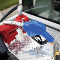 Blue Cold Weather Automatic Diesel Spout Nozzle Quali-T-Solutions