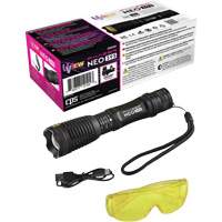 Lampe UV rechargeable pour la d&eacute;tection des fuites UView Phazer NEO 395 Quali-T-Solutions
