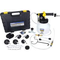 Trousse de purge de freins sous pression avec sept adaptateurs Quali-T-Solutions