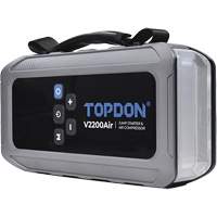 V2200Air 2-in-1 2200 Peak Amp Jump Starter & Tire Inflator Quali-T-Solutions