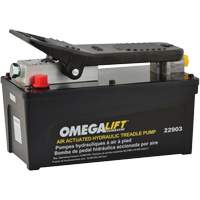 10000 PSI Air Foot Pump 91.5 in³ in Reservoir Quali-T-Solutions