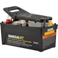 10000 PSI Air Foot Pump 91.5 in³ in Reservoir Quali-T-Solutions