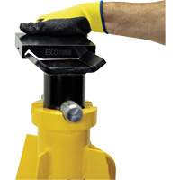 Adaptateur &agrave; dessus plat pour supports de v&eacute;rin ESCO de style haut de 20 et 25 tonnes Quali-T-Solutions