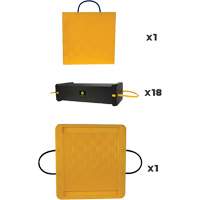 Ensemble de syst&egrave;me de sout&egrave;nement en composite CribLok 20 mcx Quali-T-Solutions