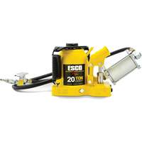 Pro Series “Shorty” Bottle Jack, 20 Ton(s), Air Hydraulic, 12-5/8" Raised Height Quali-T-Solutions