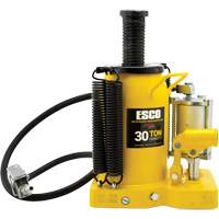 Pro Series  Bottle Jack, 30 tons, Air Hydraulic, 20" Raised Height Quali-T-Solutions