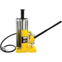 Pro Series  Bottle Jack, 30 tons, Air Hydraulic, 20" Raised Height Quali-T-Solutions