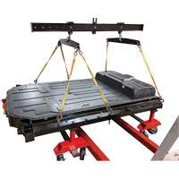 Chariot pour batterie de VE Ford capacit&eacute; de 3600 lb Quali-T-Solutions