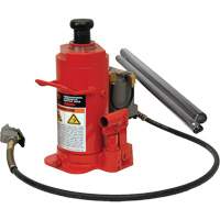 Cric-bouteille hydraulique de hauteur standard, 12 tonne(s), Air comprim&eacute;/hydraulique, 19-3/4" Hauteur &eacute;lev&eacute;e Quali-T-Solutions