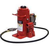 Cric-bouteille hydraulique de hauteur standard, 20 tonne(s), Air comprim&eacute;/hydraulique, 20-1/2" Hauteur &eacute;lev&eacute;e Quali-T-Solutions