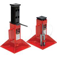 Chandelles, Tige verrouillable, Capacit&eacute; de 25 tonnes, 12" - 20" h Quali-T-Solutions